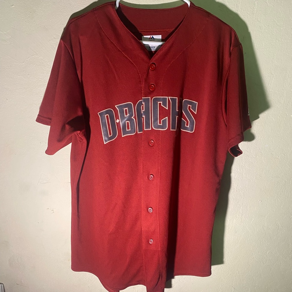 Majestic Arizona Diamondbacks Red Baseball Jersey